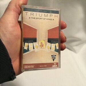 Triumph - The Sport of Kings (Cassette Tape, 1986) Hard Rock Dolby MCAC-5786